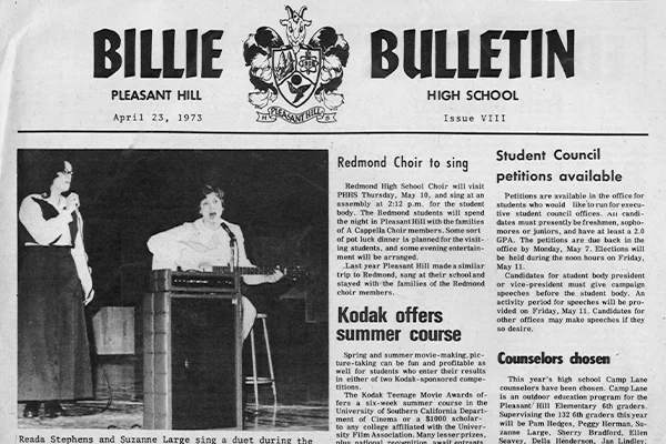 Home Page News Billie Bulletin